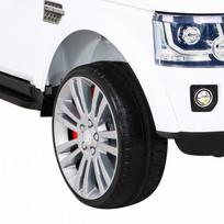 vaikiskas elektromobilus - Elektromobilis "Land Rover Discovery", baltas - 8 nuotrauka