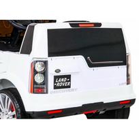 vaikiskas elektromobilus - Elektromobilis "Land Rover Discovery", baltas - 9 nuotrauka