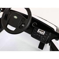 vaikiskas elektromobilus - Elektromobilis "Land Rover Discovery", baltas - 14 nuotrauka