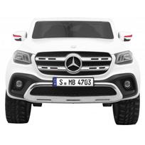elektromobilis mercedes vaikams - Elektromobilis Mercedes Benz X-Class, baltas - 2 nuotrauka