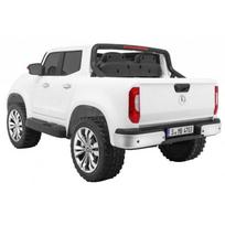 elektromobilis mercedes vaikams - Elektromobilis Mercedes Benz X-Class, baltas - 5 nuotrauka