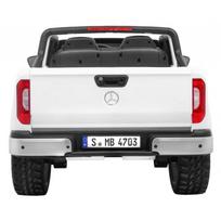 elektromobilis mercedes vaikams - Elektromobilis Mercedes Benz X-Class, baltas - 7 nuotrauka