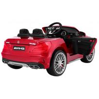 elektromobiliai vaikams 12v - Vaikiškas elektromobilis "Mercedes AMG SL65" Raudonas - Lakuotas - 2 nuotrauka