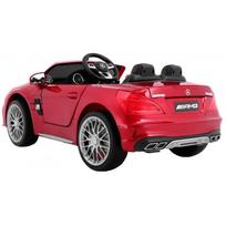 elektromobiliai vaikams 12v - Vaikiškas elektromobilis "Mercedes AMG SL65" Raudonas - Lakuotas - 7 nuotrauka