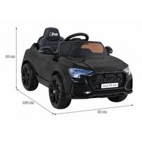audi q8 rs - Elektromobilis "Audi RS Q8", juodas - 13 nuotrauka