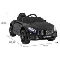vaikiskas mercedes - Elektromobilis  Mercedes Benz GT , juodas - 11 nuotrauka