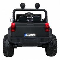 vaikiskas elektromobilus - Elektromobilis  Master Of Terain , raudonas - 5 nuotrauka