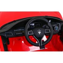 vaikiskos masinos vaikams - Elektromobilis  Maserati Ghibli , raudonas - 8 nuotrauka