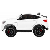 mercedes benz glc 63s - Vienvietis elektromobilis „Mercedes Benz GLC 63S“, baltas - 4 nuotrauka