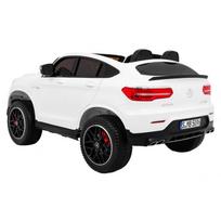 mercedes benz glc 63s - Vienvietis elektromobilis „Mercedes Benz GLC 63S“, baltas - 5 nuotrauka