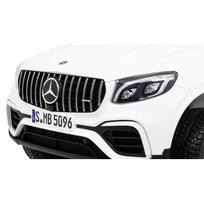 mercedes benz glc 63s - Vienvietis elektromobilis „Mercedes Benz GLC 63S“, baltas - 12 nuotrauka