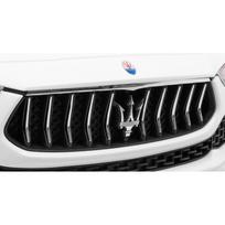 elektromobilis vaikiska masina - Vaikiškas elektromobilis  Maserati Ghibli  Baltas - 1 nuotrauka