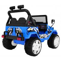 elektromobilis jeep - Elektromobilis  Raptor , mėlynas - 4 nuotrauka