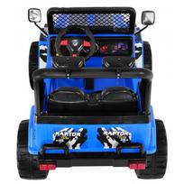 elektromobilis jeep - Elektromobilis  Raptor , mėlynas - 5 nuotrauka