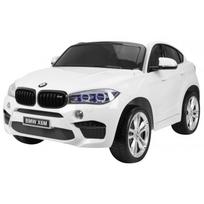 Dvivietis elektromobilis "BMW X6M XXL", baltas