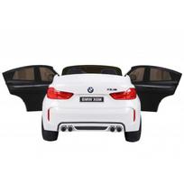 elektromobiliai vaikams bmw - Dvivietis elektromobilis "BMW X6M XXL", baltas - 10 nuotrauka