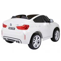 elektromobiliai vaikams bmw - Dvivietis elektromobilis "BMW X6M XXL", baltas - 12 nuotrauka