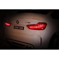 elektromobiliai vaikams bmw - Dvivietis elektromobilis "BMW X6M XXL", baltas - 13 nuotrauka