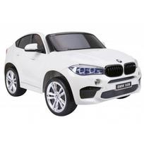 elektromobiliai vaikams bmw - Dvivietis elektromobilis "BMW X6M XXL", baltas - 16 nuotrauka