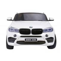 elektromobiliai vaikams bmw - Dvivietis elektromobilis "BMW X6M XXL", baltas - 17 nuotrauka