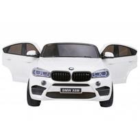 elektromobiliai vaikams bmw - Dvivietis elektromobilis "BMW X6M XXL", baltas - 18 nuotrauka