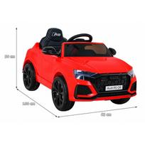 audi q8 rs - Elektrinis visureigis Audi RS Q8, raudonas - 11 nuotrauka