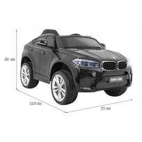 bmw - Vaikiškas elektromobilis "BMW X6M" Juodas - 2 nuotrauka