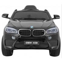bmw - Vaikiškas elektromobilis "BMW X6M" Juodas - 3 nuotrauka