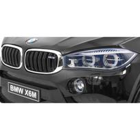 bmw - Vaikiškas elektromobilis "BMW X6M" Juodas - 5 nuotrauka