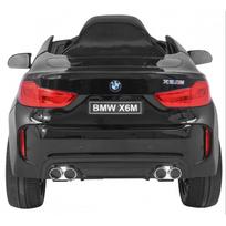bmw - Vaikiškas elektromobilis "BMW X6M" Juodas - 8 nuotrauka