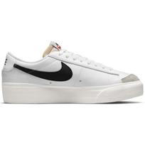 balti batai moterims - Nike Wmns Blazer Low Platform - 1 nuotrauka