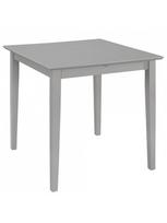 valgomojo pilkas stalas - Išskleidžiamas valgomojo stalas, pilkas, (80x120)x80x74 cm, MDF - 3 nuotrauka