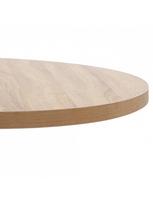 pigu lt valgomojo stalai - Bistro staliukas, šviesiai rudos spalvos, 80cm, MDF - 2 nuotrauka
