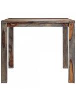 valgomojo pilkas stalas - Valgomojo stalas, pilkas, 180x90x76cm, MDF, labai blizgus - 2 nuotrauka