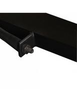 600 x 1200 - Valgomojo stalas VLX Solid Reclaimed Wood, rudas/įvairių spalvų, 1200 mm x 600 mm x 760 mm - 7 nuotrauka