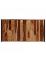 pigu lt valgomojo stalai - Valgomojo stalas VLX Solid Sheesham Wood 247422, rudas/juodas, 1400 mm x 700 mm x 750 mm - 5 nuotrauka