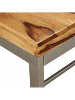 valgomojo stalas tvirtas - Valgomojo stalas VLX Solid Sheesham Wood 244797, rudas, 1800 mm x 900 mm x 760 mm - 6 nuotrauka