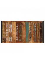 mediena 70 mm - Valgomojo stalas VLX Solid Reclaimed Wood 247421, rudas, 1400 mm x 700 mm x 750 mm - 4 nuotrauka