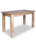 pigu lt valgomojo stalai - Valgomojo stalas VLX 244496, šviesiai ruda, 1200 mm x 600 mm x 770 mm - 1 nuotrauka