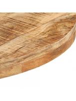 bistro staliukas - Baro stalas VLX Bistro 320265, juodas/šviesiai ruda, 600 mm x 600 mm x 750 mm - 5 nuotrauka