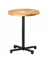 bistro staliukas - Baro stalas VLX Bistro 320265, juodas/šviesiai ruda, 600 mm x 600 mm x 750 mm - 7 nuotrauka