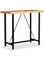 1070 - Baro stalas VLX Bar Table 245436, rudas/juodas, 600 mm x 1200 mm x 1070 mm - 7 nuotrauka