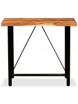 1070 - Baro stalas VLX Bar Table 245436, rudas/juodas, 600 mm x 1200 mm x 1070 mm - 8 nuotrauka