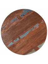 rudas valgomasis stalas - Baro stalas VLX Solid Reclaimed Wood, rudas, 600 mm x 600 mm x 760 - 1100 mm - 4 nuotrauka