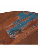 rudas valgomasis stalas - Baro stalas VLX Solid Reclaimed Wood, rudas, 600 mm x 600 mm x 760 - 1100 mm - 5 nuotrauka