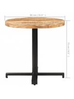 stal skersmuo - Baro stalas VLX Bistro 320269, rudas, 800 mm x 800 mm x 750 mm - 9 nuotrauka