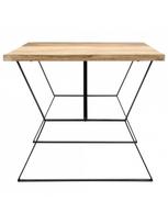 masyvo stalas 1800 - Valgomojo stalas VLX Solid Mango Wood 247945, šviesiai ruda, 1800 mm x 900 mm x 760 mm - 3 nuotrauka