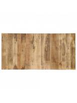 masyvo stalas 1800 - Valgomojo stalas VLX Solid Mango Wood 247945, šviesiai ruda, 1800 mm x 900 mm x 760 mm - 8 nuotrauka