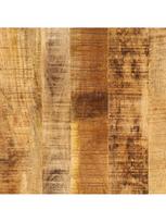 rudas valgomasis stalas - Valgomojo stalas VLX Solid Mango Wood, rudas/juodas, 2200 mm x 1000 mm x 750 mm - 4 nuotrauka