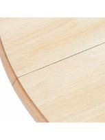 dino mask - Valgomojo stalas VLX Dining Table, rudas/baltas, 1060 mm x 1060 mm x 750 mm - 5 nuotrauka